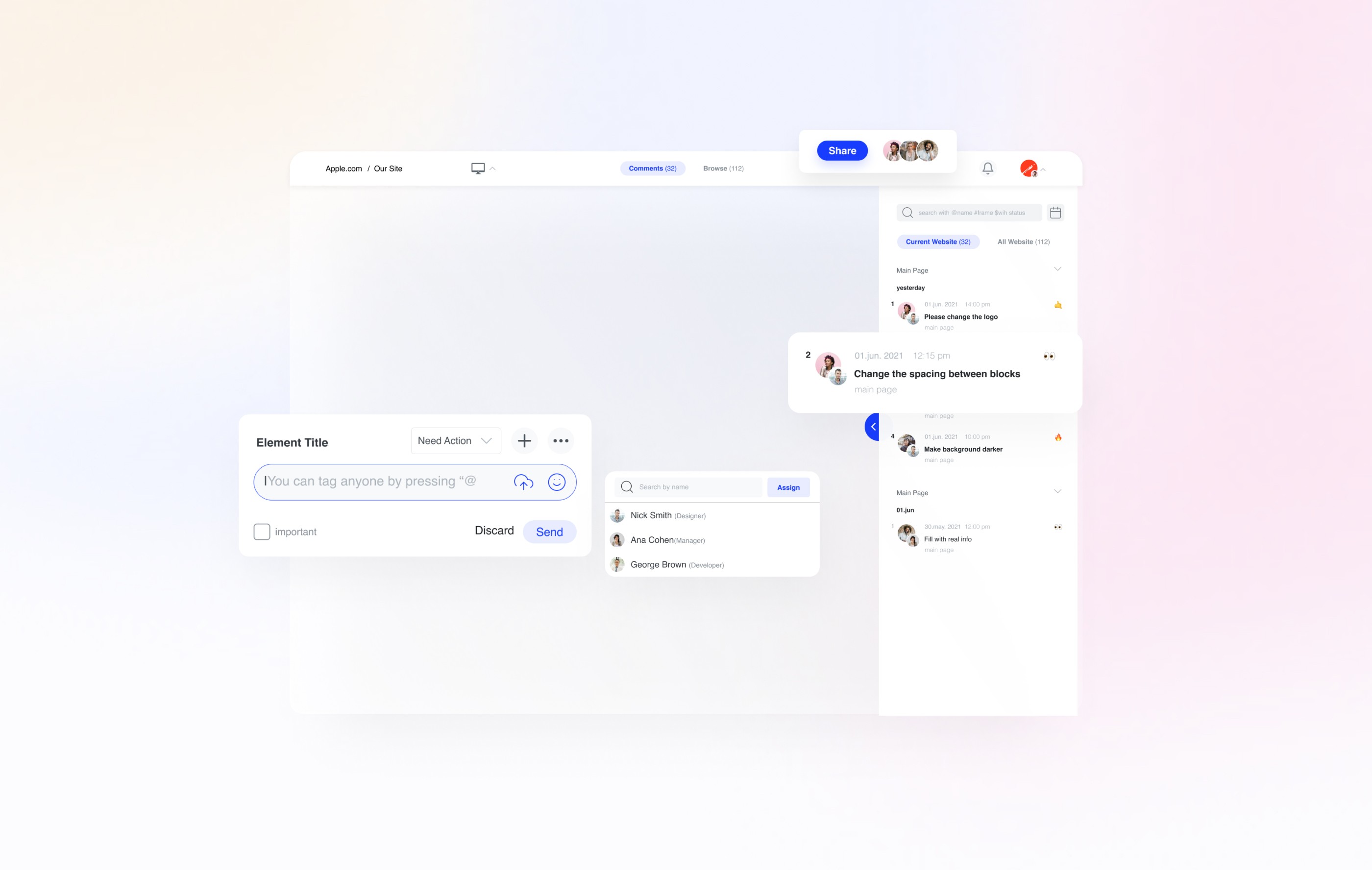Collapp — product design overview