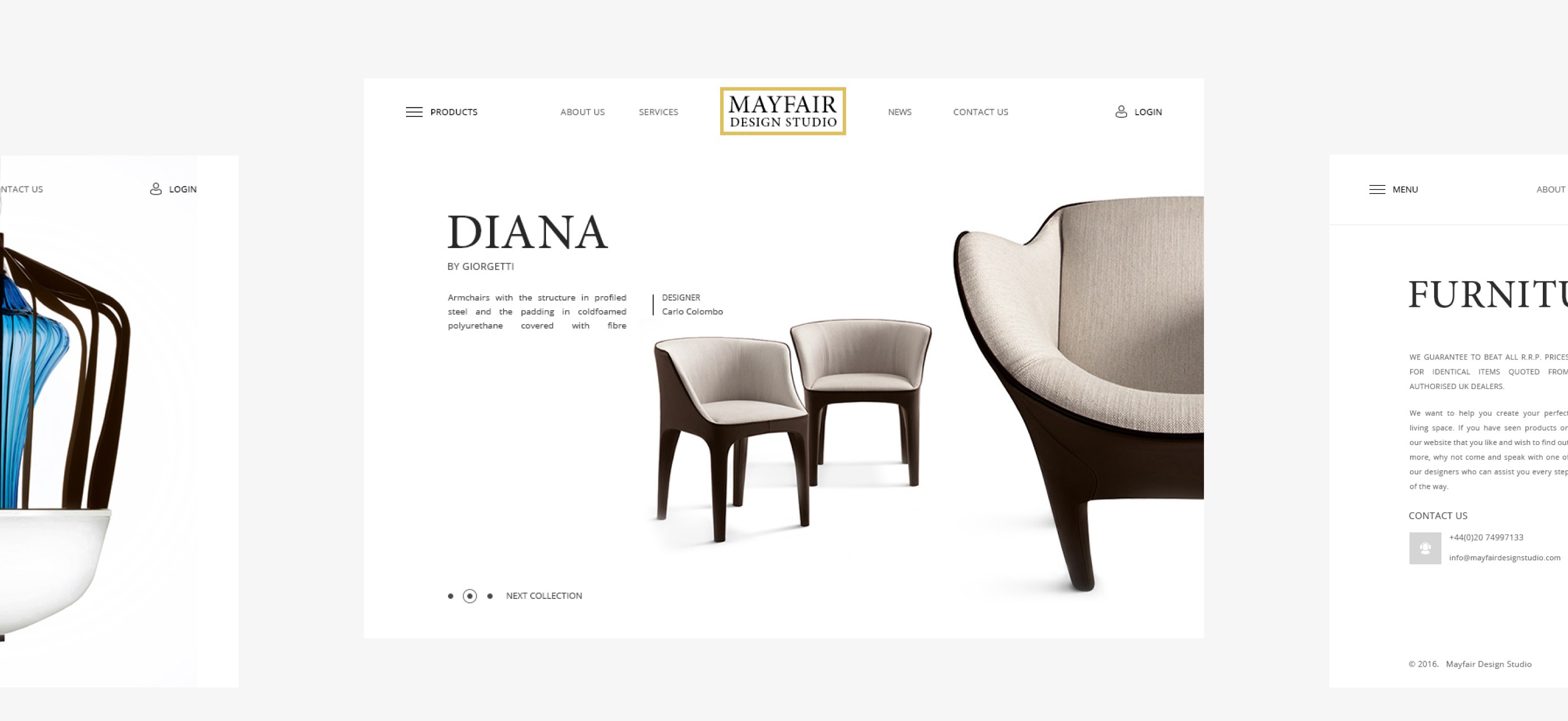 Mayfair Design Studio — product design overview